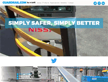 Tablet Screenshot of guardrail.com